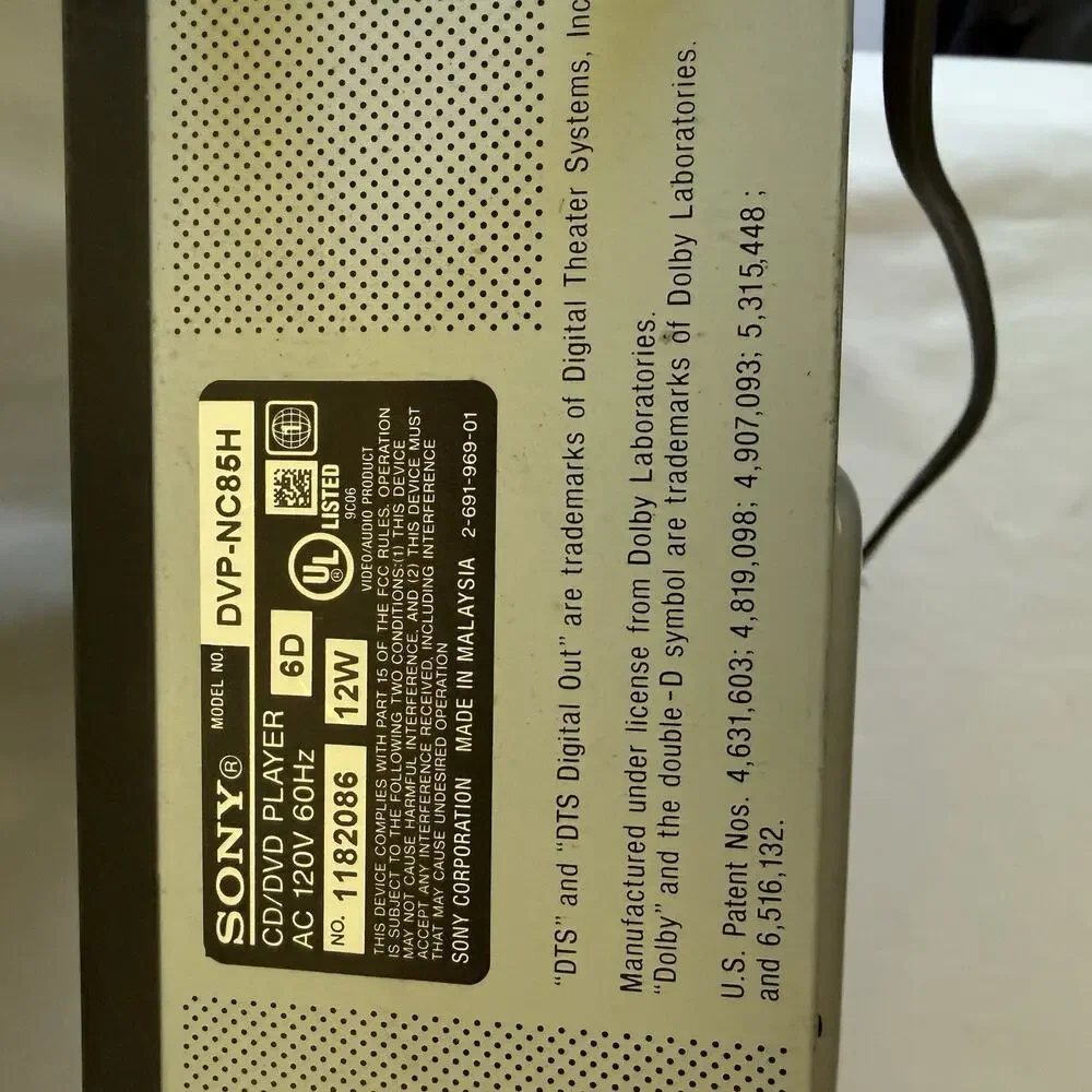 Sony dvp nc800h